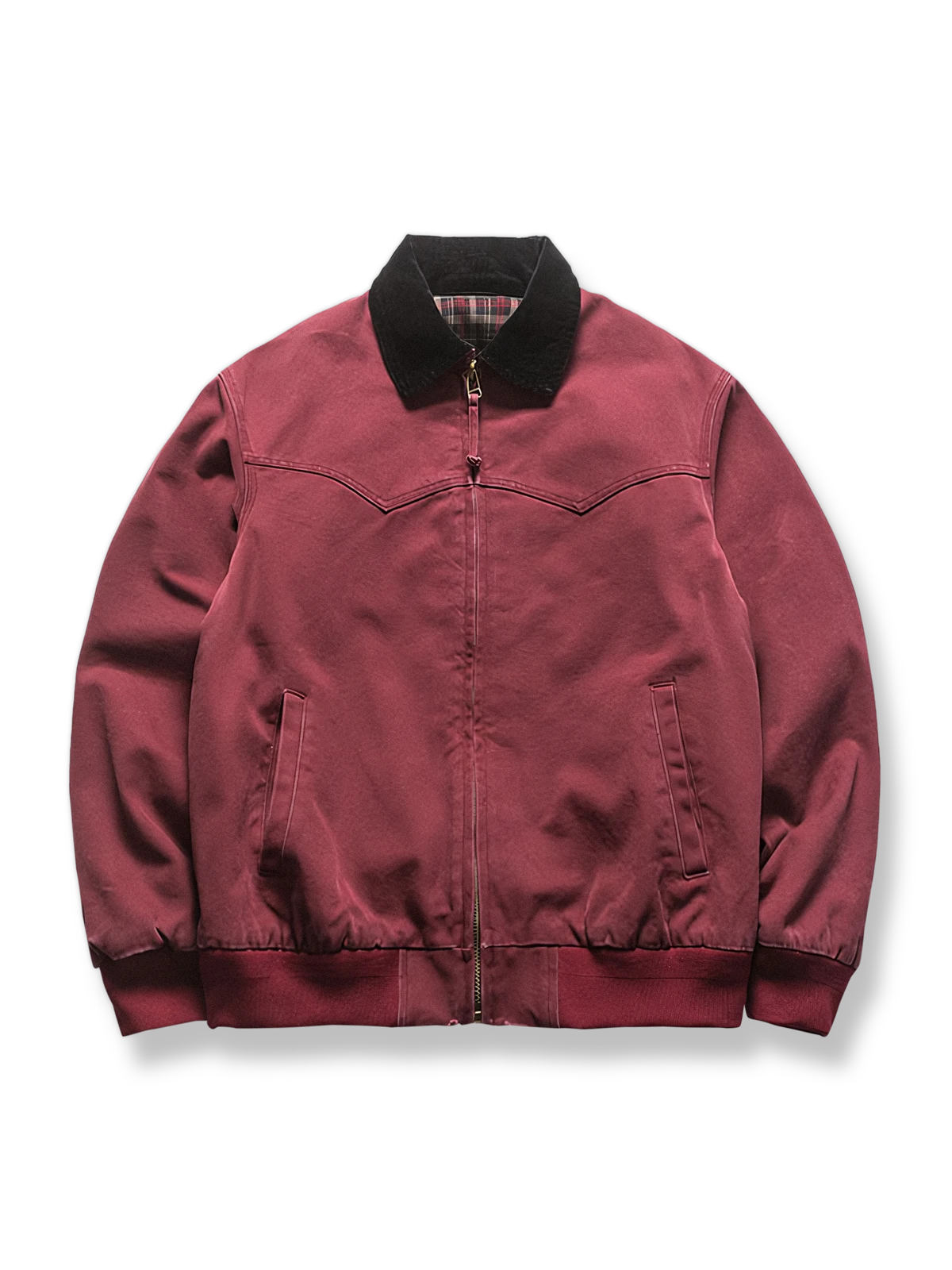 コーデュロイ襟付き ジャケット