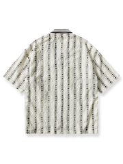 ストライプ配色 はんてん