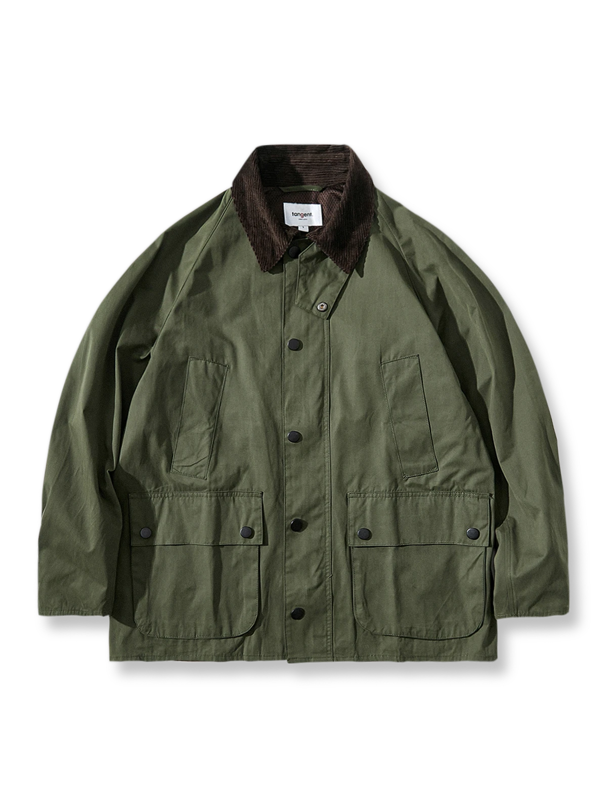 襟 コーデュロイ  ハンティング  ジャケット