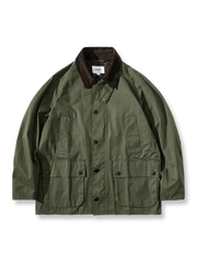 襟 コーデュロイ  ハンティング  ジャケット