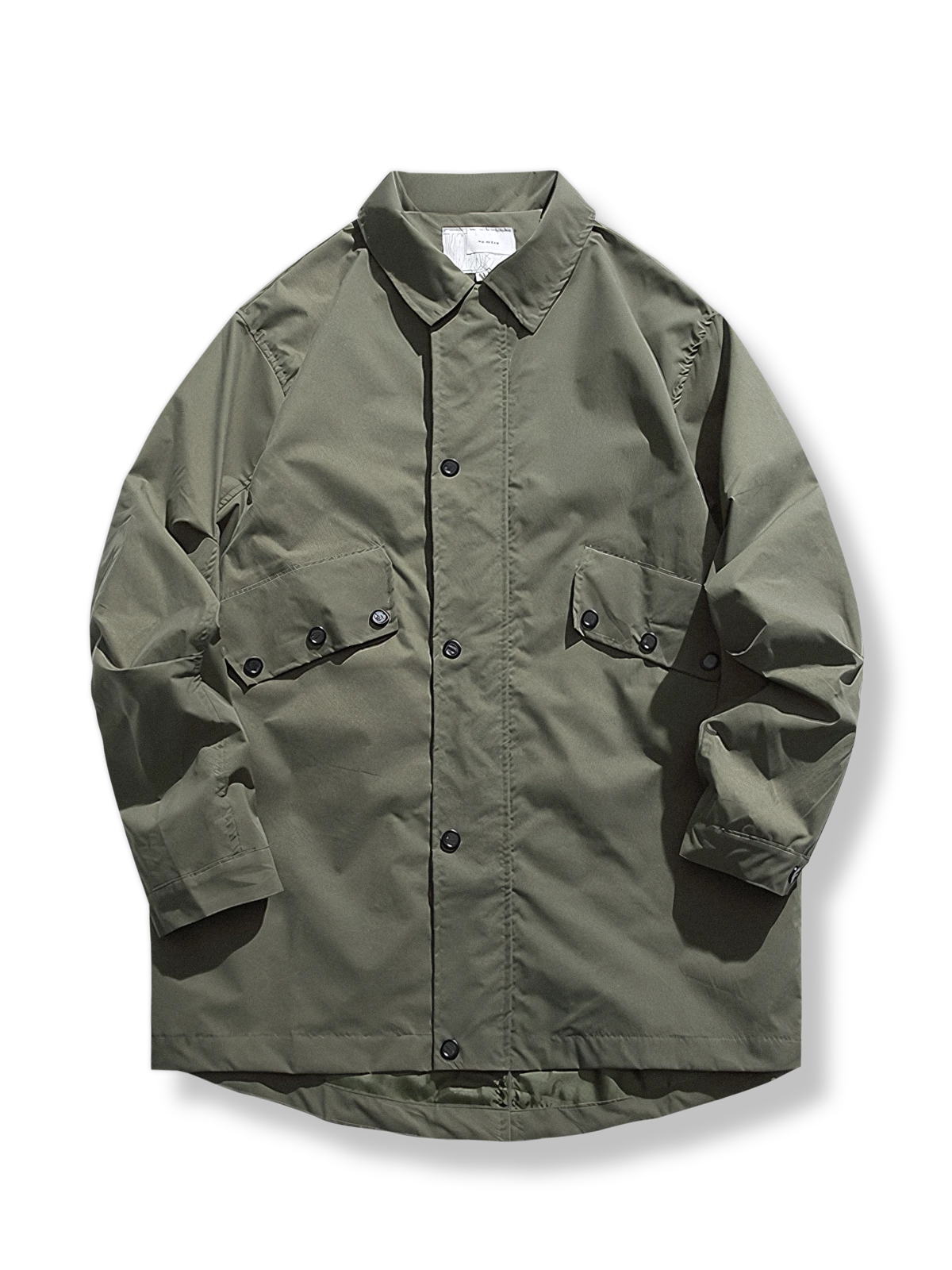 中丈 アーミーグリーントレンチコート