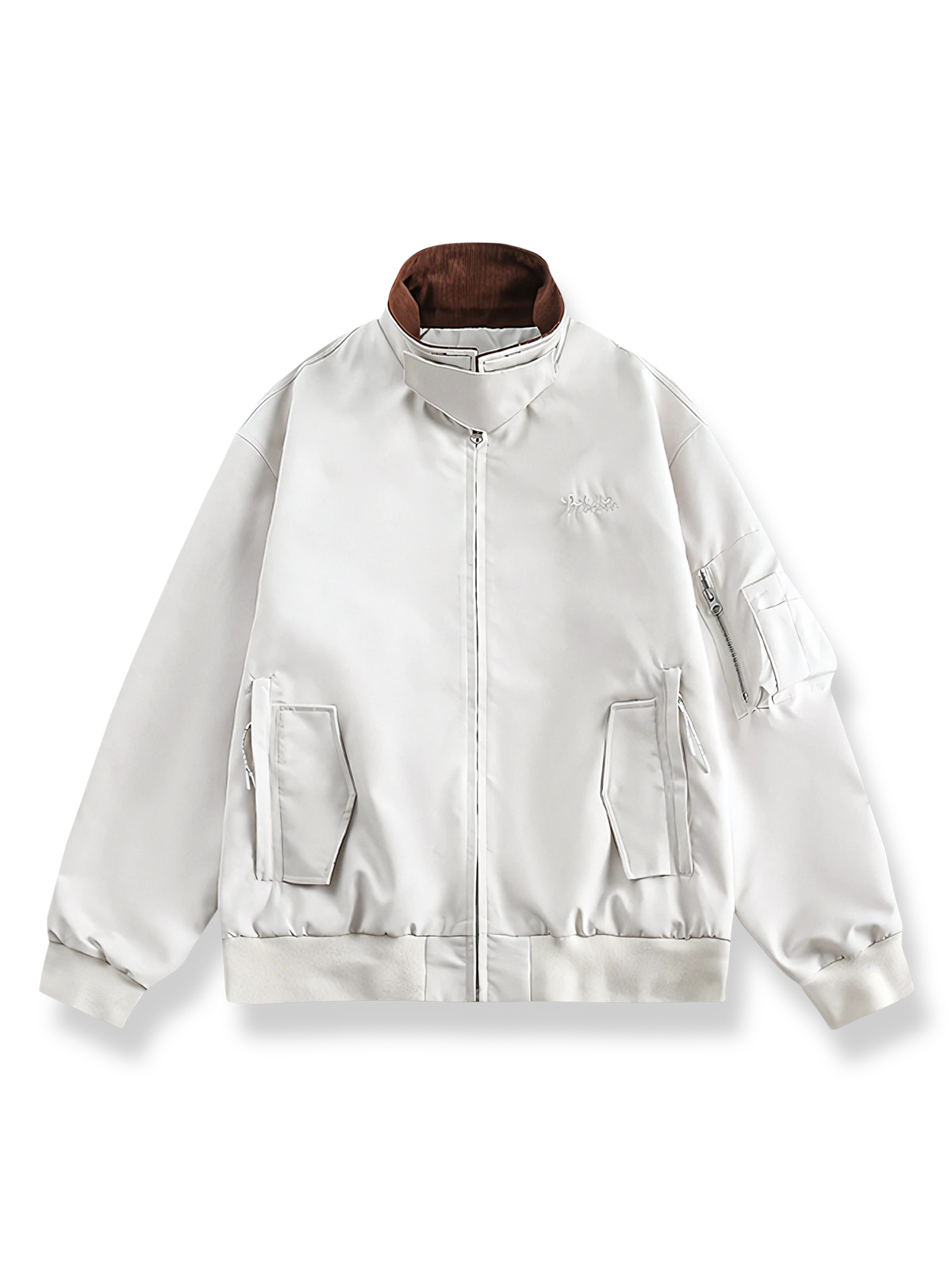 コーデュロイスタンドカラー ジャケット