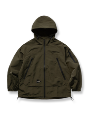 アウトドア多機能ポケット付きフードジャケット