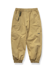 ヘリンボーン柄ジョガーカーゴパンツ