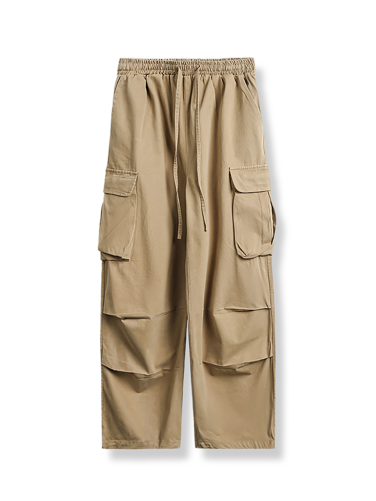 マルチポケット 膝タックカーゴパンツ