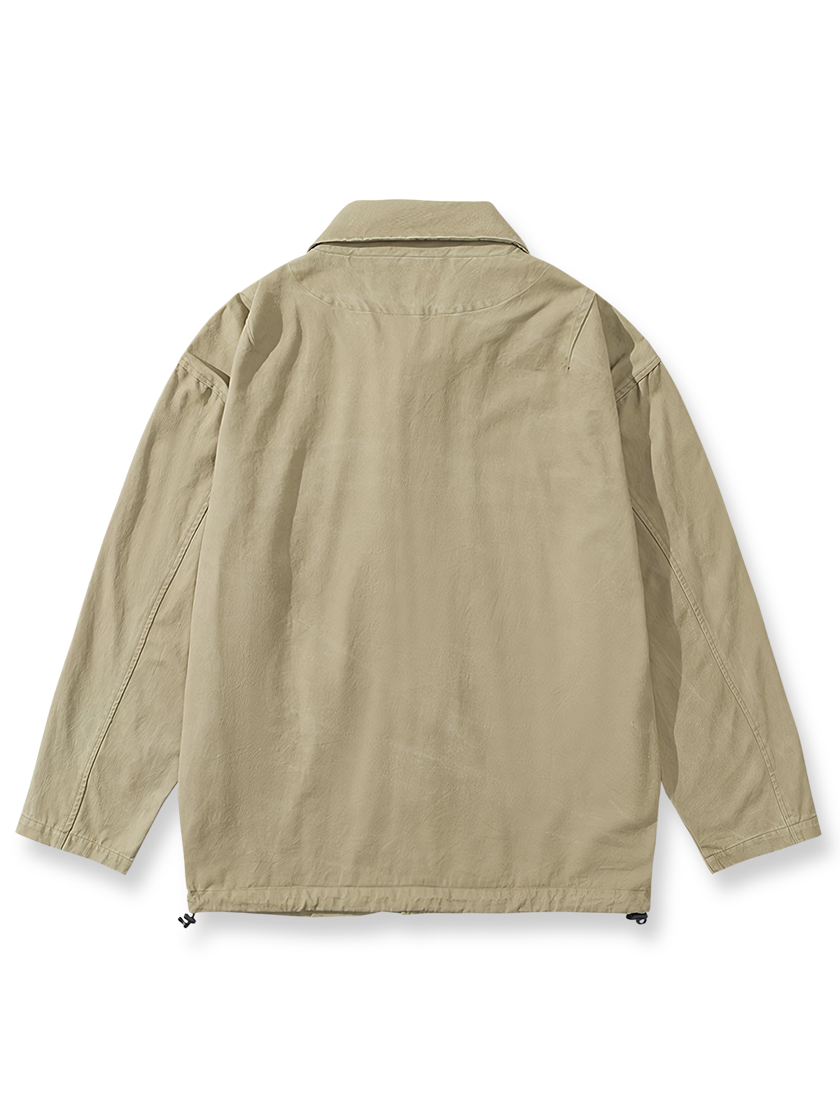 ステッチデザイン ドローコード付きジャケットの画像