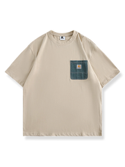 デニム パッチポケット Tシャツ