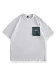 デニム パッチポケット Tシャツ