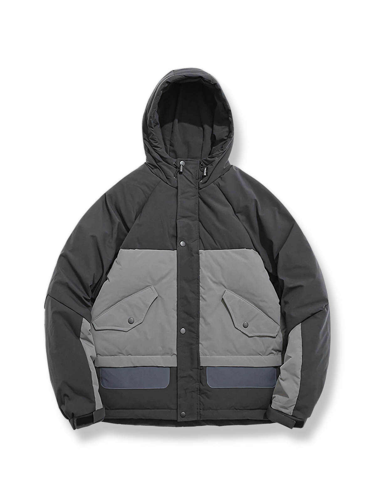 マルチポケット アウトドア ダウンジャケット