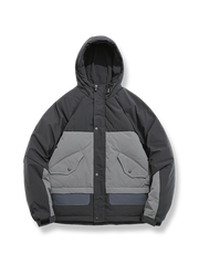 マルチポケット アウトドア ダウンジャケット