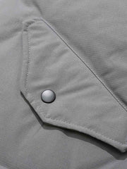 マルチポケット アウトドア ダウンジャケット