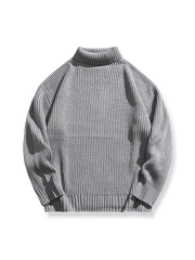 タートルネック アクリル セーター