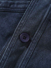 微起毛加工 ノーカラーはんてん