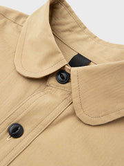 非対称ポケット ワークシャツ