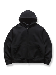 2色展開 ジップ付き 無地フルジップパーカー