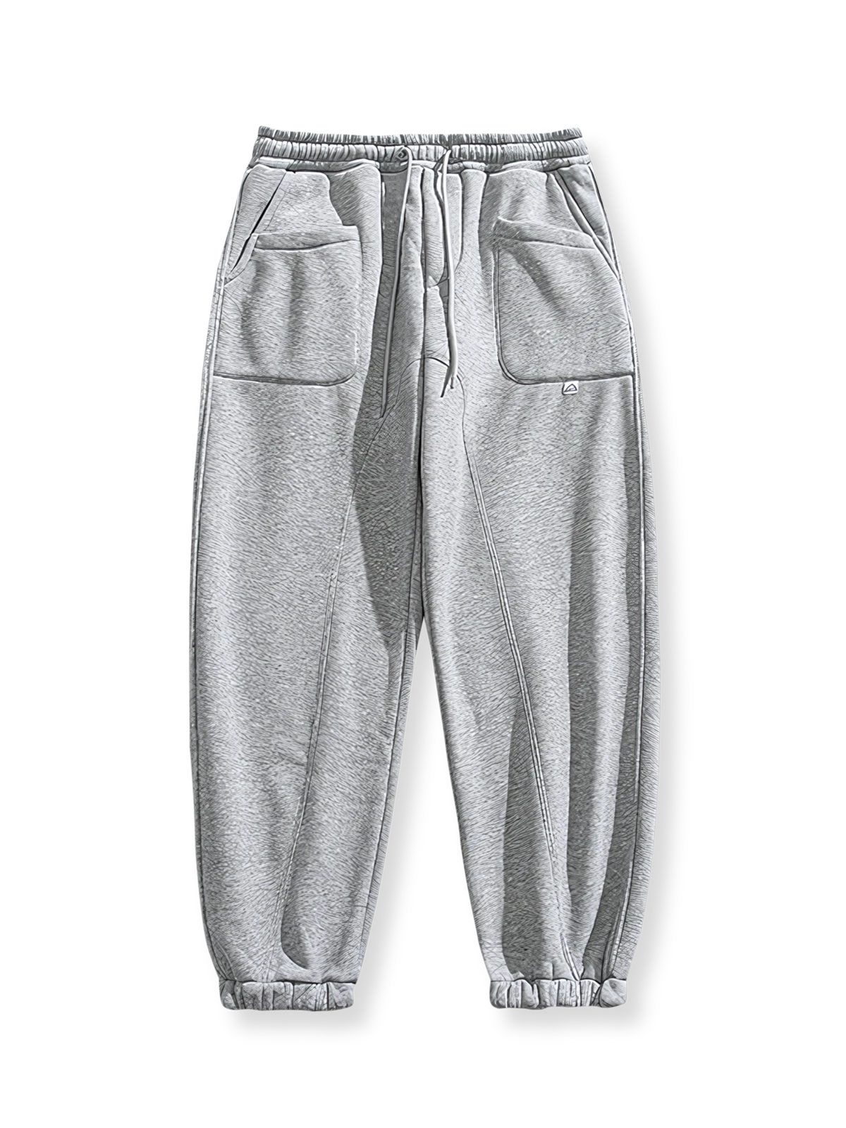 フリース裏地 ポケット ジョガーパンツ