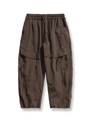 撥水機能 ジップポケ付きスラックス