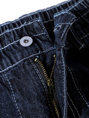 ウォッシュデニムカーゴパンツ