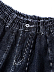 ウォッシュデニムカーゴパンツ