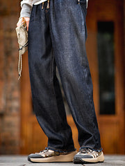 ダブルプリーツ アイスデニムパンツ