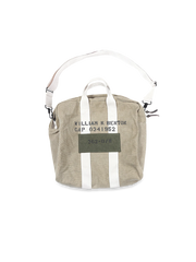 2つのサイズ キャンバスバイク 斜め掛けバッグ