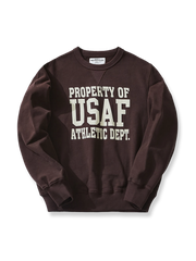 490 グラム ヘビーウェイト USAFプリント スウェット
