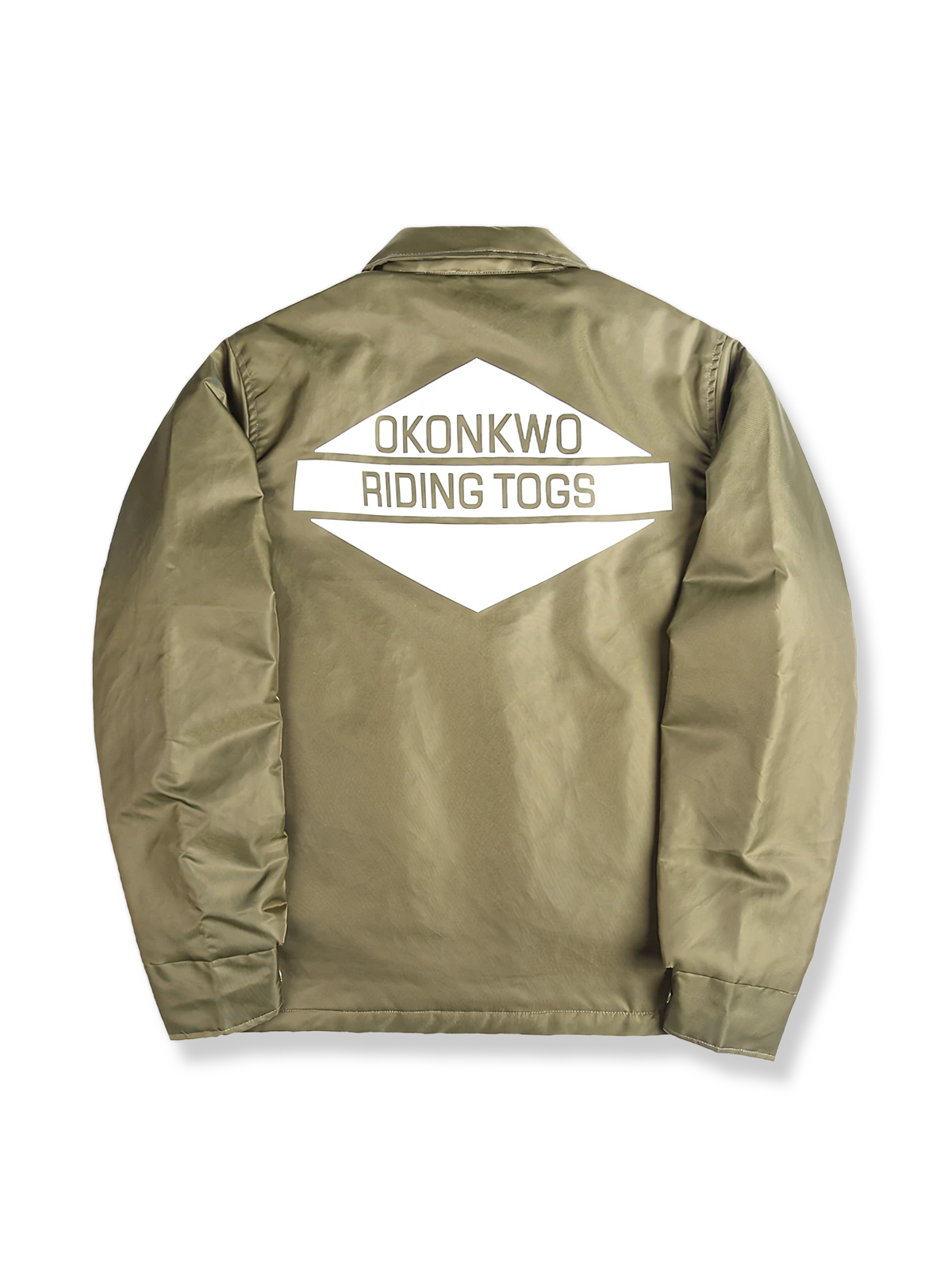 防水プリント 中綿 コーチジャケット