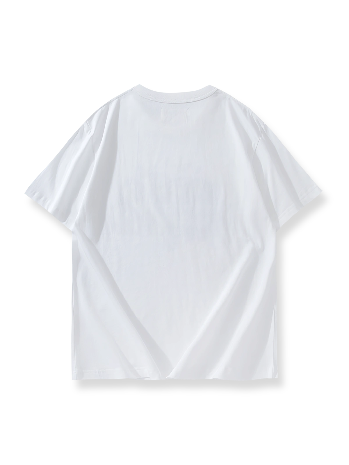 レトロバイカーアルファベットプリントTシャツ正面展示