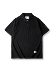 200グラムヴィンテージポケット付き半袖ポロシャツの全体表示