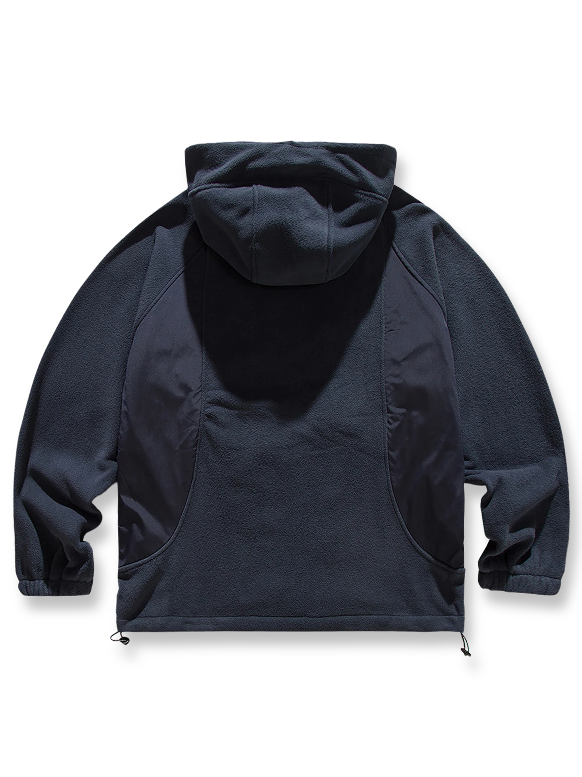 製品画像
「フード付き パッチワーク シープスキン風 パーカーの正面全体図。クラシックなアウトドアスタイルから着想を得たデザインで、大胆なパッチワークディテールとシープスキン風素材を使用。快適さとトレンドを融合し、寒さをしのぎつつ個性的なファッションを演出する冬の必須アイテム。」

詳細画像
「フード付き パッチワーク シープスキン風 パーカーのカンガルーポケットとパッチワークディテールのクローズアップ画像。登山服からインスパイアされた機能的なデザインで、収納性とアクセントを両立。柔らかなシープスキン風素材と防風ゴム仕様の袖口・裾で快適なフィット感を実現。」