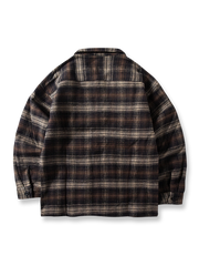 製品画像
「クラシックなバイカラーチェック柄デザイン、100%コットン表地とポリエステル裏起毛素材、冬の保温性と快適な着心地を提供する厚手シャツジャケット」

詳細画像
「100%コットン表地のチェック柄シャツジャケット、ポリエステル裏起毛素材で抜群の保温性、ゆったりとしたルーズフィットシルエットで幅広い体型に対応」