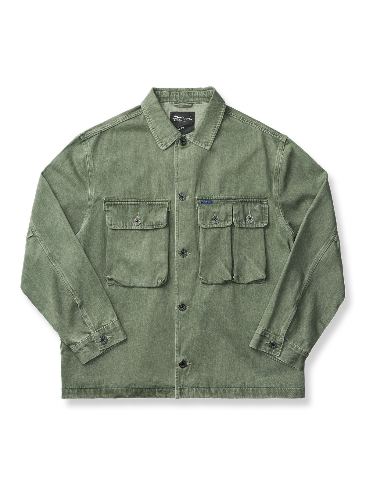 バイオ＆サンド ウォッシュ加工 デニムジャケット