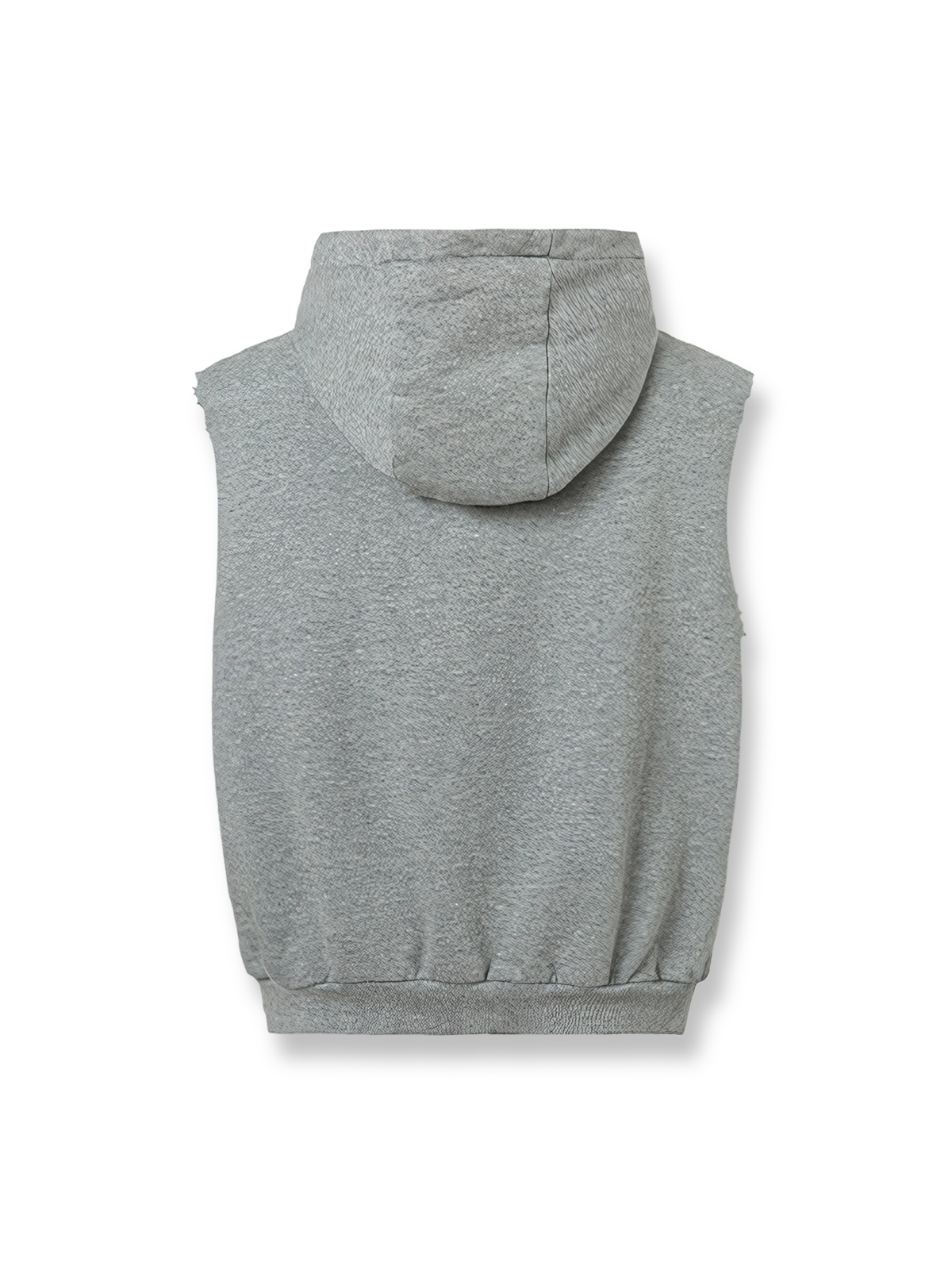 ヘビーウェイトノースリーブフーディ正面展示