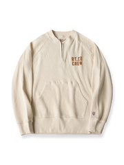 アイビースタイル ワッフル織り長袖Tシャツ