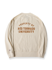 アイビースタイル ワッフル織り長袖Tシャツ