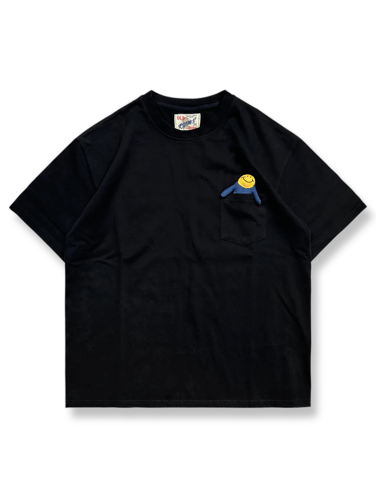 スマイルドール付きポケット 半袖Tシャツ