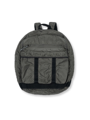 ウォッシュド メタリック バックパック