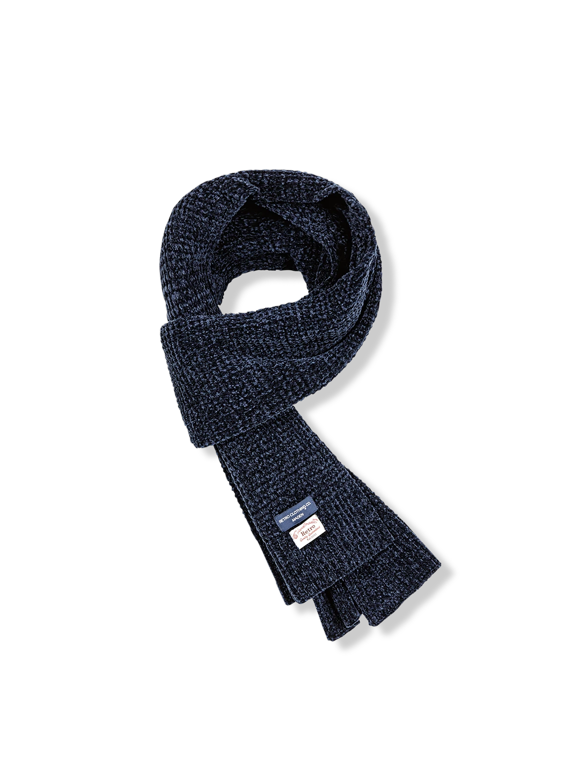 ワッフル シェニールロングスカーフ