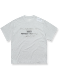 【予約】ウォッシュドピマコットンスローガンTシャツ