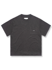 スラブコットン半袖Tシャツ正面図