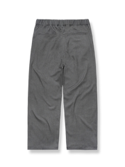 ウール混ワイドスラックス