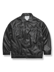 マルチポケット PUレザージャケット