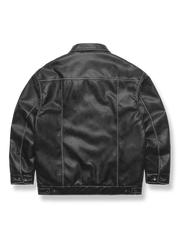 マルチポケット PUレザージャケット