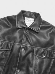 マルチポケット PUレザージャケット