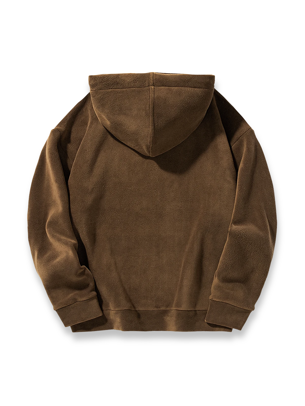 製品画像：
5色のカラーバリエーションが揃った厚手裏起毛フード付きパーカー。柔らかく肌に優しい手触りで、通気性も良好。寒い季節にぴったりな保温性を提供し、ゆったりとしたシルエットで快適な着心地。クラシックで実用性とファッション性を兼ね備えたデザイン。

詳細画像：
厚手の裏起毛素材を使用したフード付きパーカー。ポリエステル素材で作られており、肌に優しく、保温性が高い。ドローコード付きのフードデザインで、機能性とトレンド感を両立。