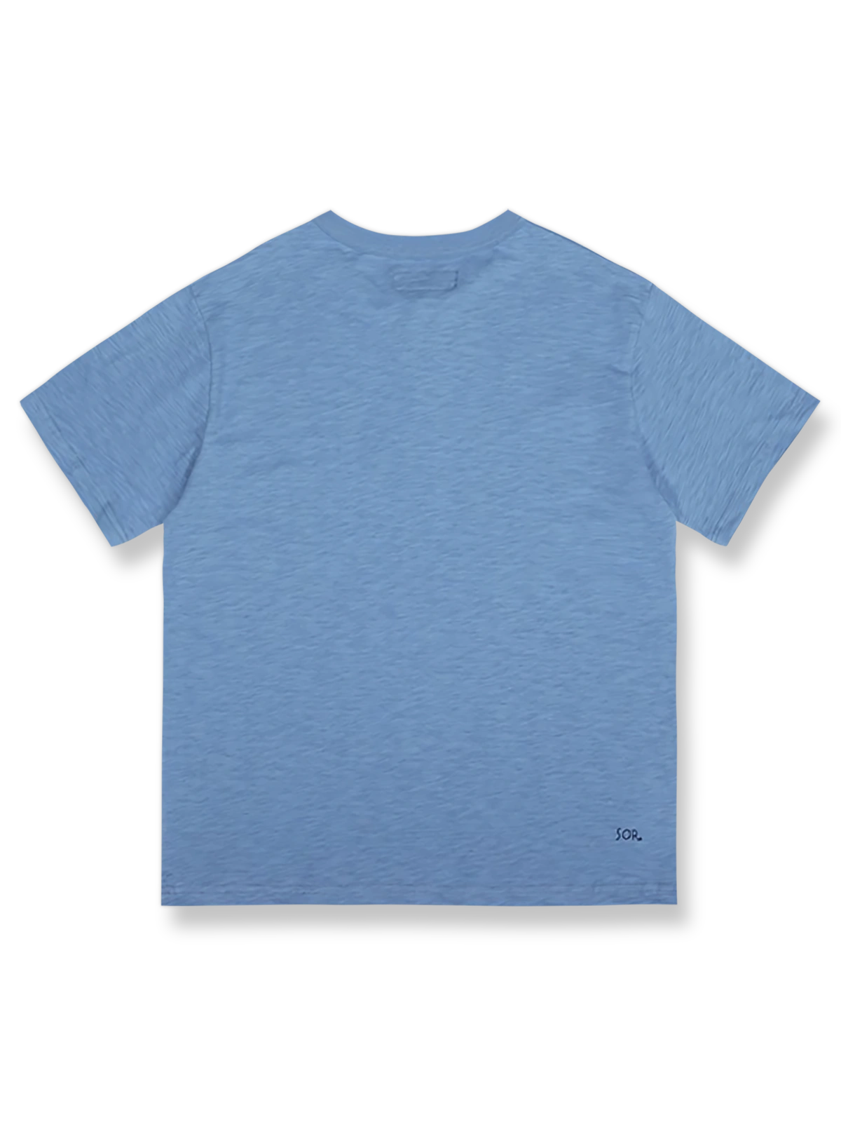 定番スラブコットン ヴィンテージ ヘンリーネック Tシャツの詳細、ボタンと生地のテクスチャーを含む