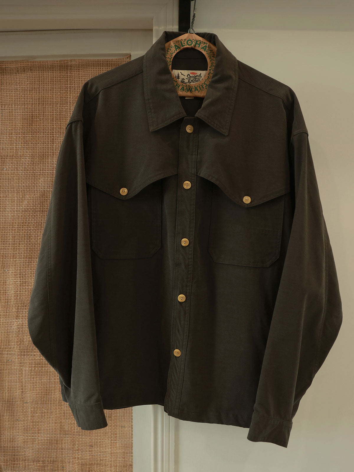 製品画像: 多ポケットウエスタンハンティング長袖シャツの正面図