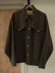 製品画像: 多ポケットウエスタンハンティング長袖シャツの正面図