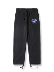 6色 裏起毛 裾ドローストリングスウェットパンツ