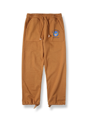 6色 裏起毛 裾ドローストリングスウェットパンツ